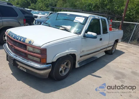 1996 GMC Sierra C1500 из США, поврежденный, VIN 1GDEC19R6TE524759